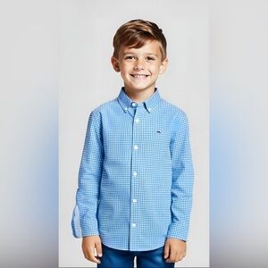 Vineyard Vines Performance Boys Button Down Shirt